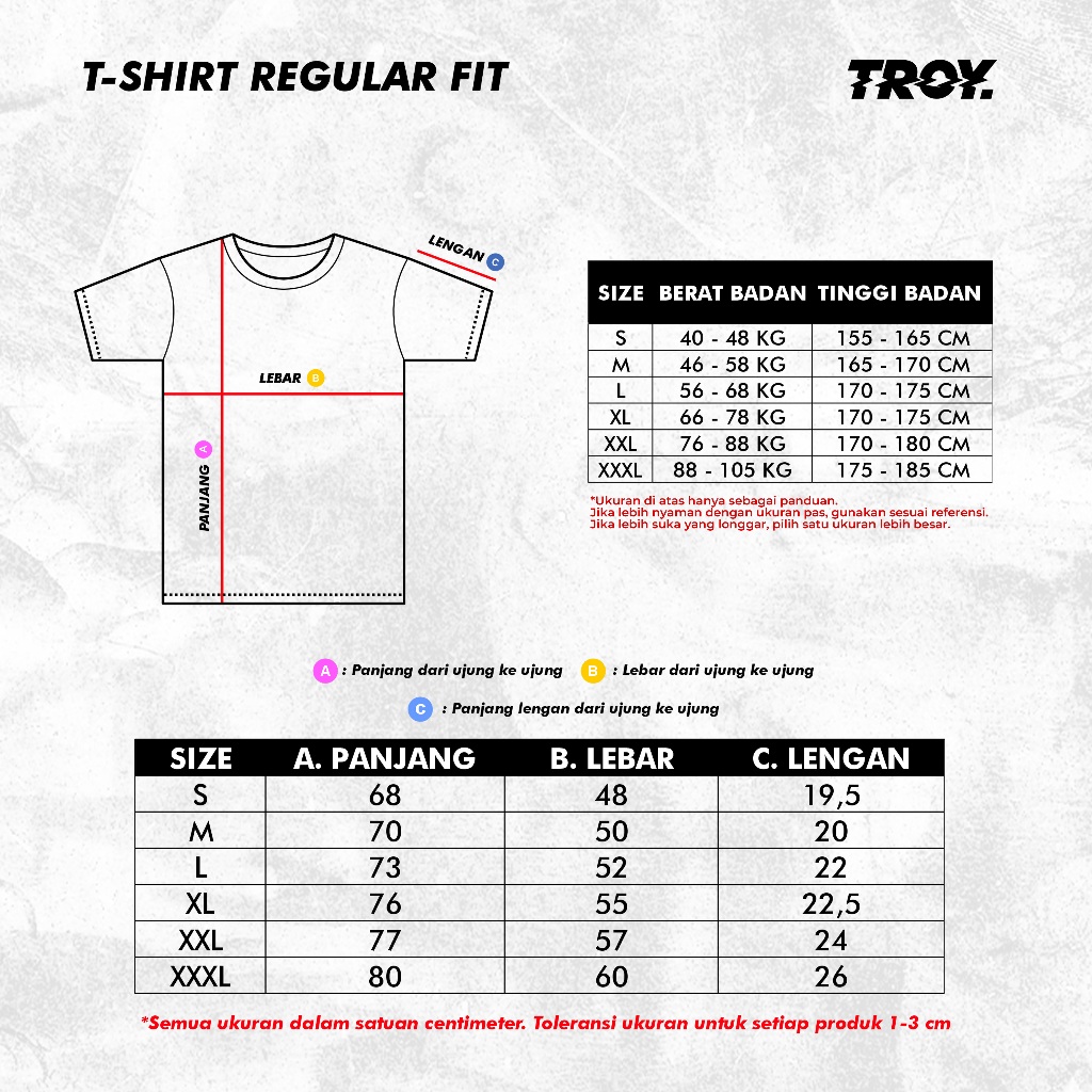 Troy Company Neck Stripe Tshirt Black Journey - Kaos Lengan Pendek Kaos Hitam KST 3542-3A1W1B