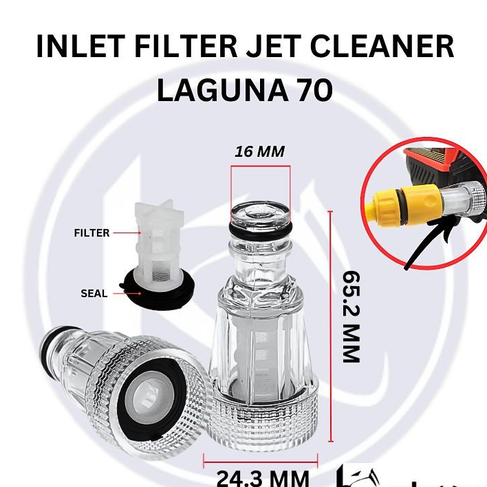 Saringan Inlet Jet Cleaner Coupler Filter Lakoni Laguna 70 Filter Inlet Laguna 70