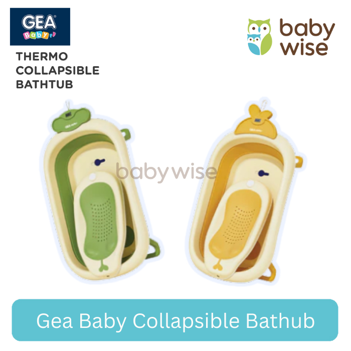 Gea Baby Collapsible Bathub - Bak Mandi Anak Bayi / Tempat Mandi Anak / Bak Mandi Lipat / Bak Mandi 