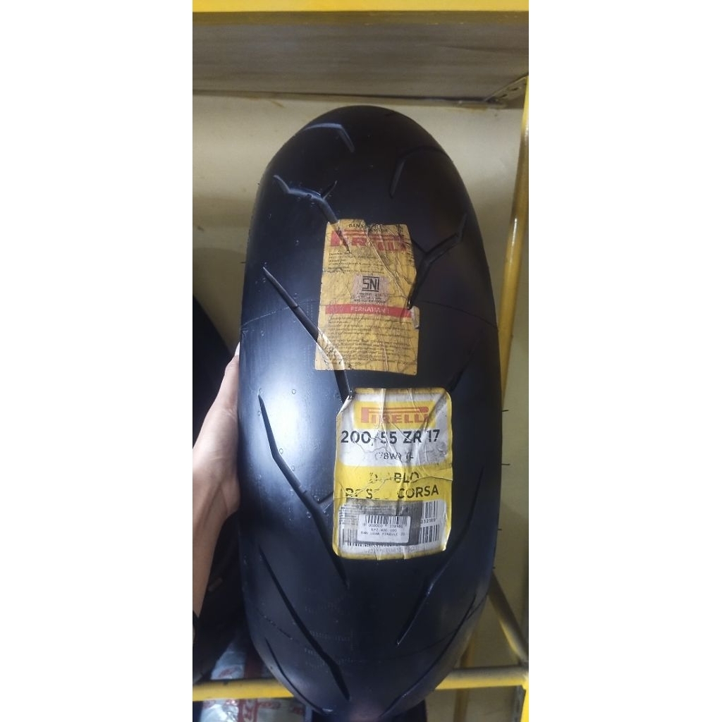 BAN FIRELLI DIABLO TUBELESS 200/55-17 ring17