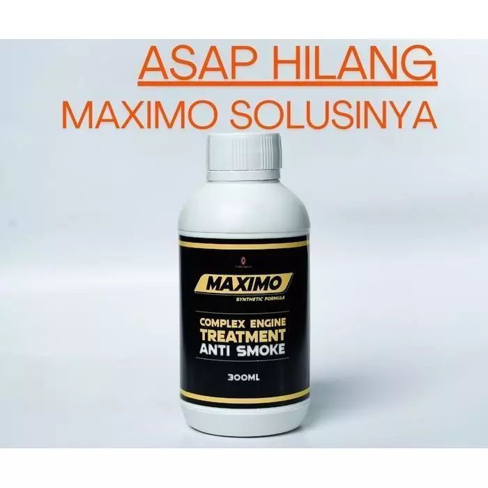 Maximo Engine Treatment Anti Asap Hemat Aditif Oli Merawat Mesin Kendaraan