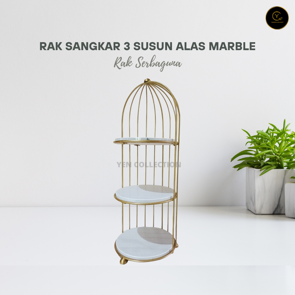 Yenche Rak Sangkar Burung Susun 2 Rak Sangkar Susun 3 Rak Susun Serbaguna