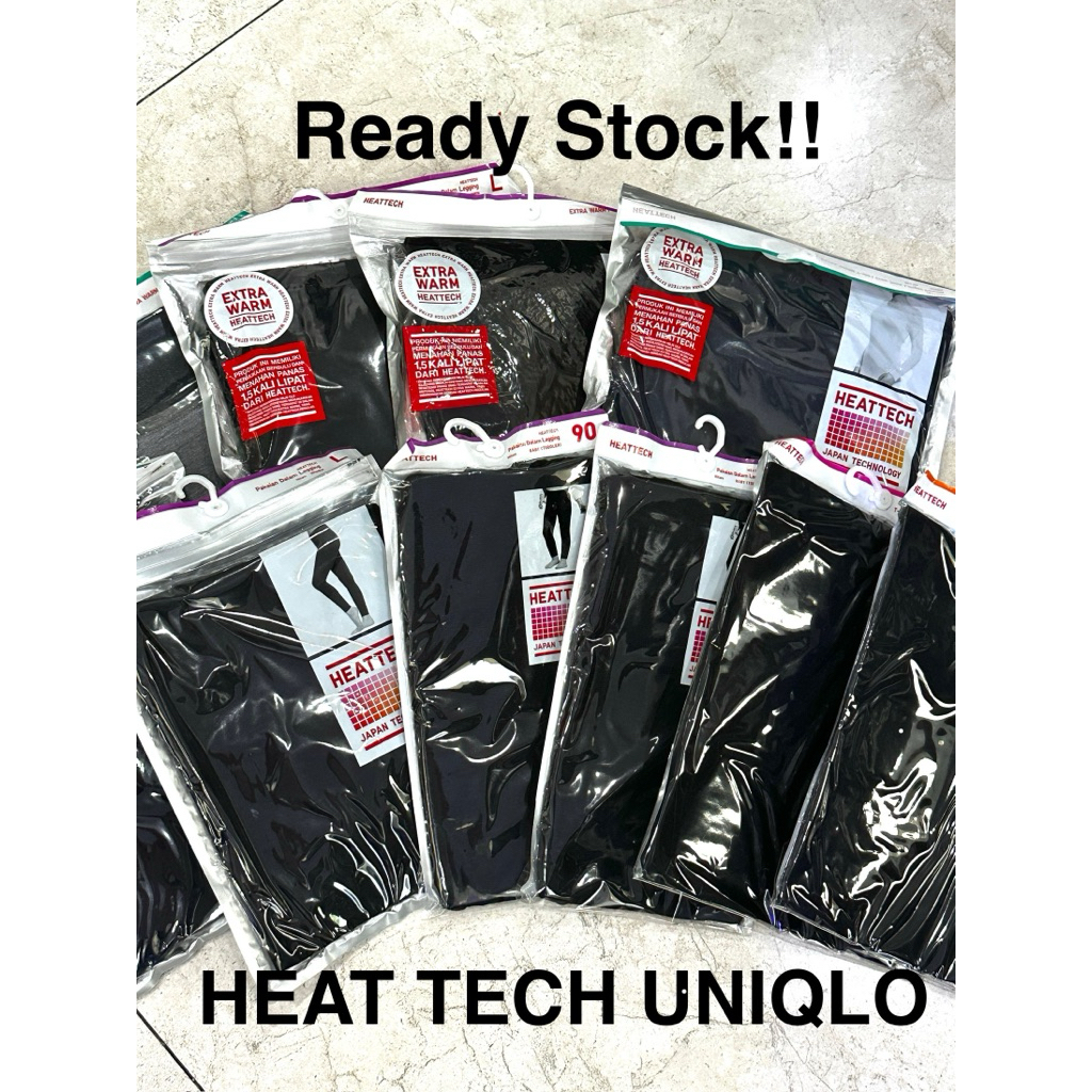 READY STOCK UNIQLO WOMEN HEATTECH! / Uniqlo Heattech Extra Warm / Heattech Uniqlo Extra Warm Crew Ne
