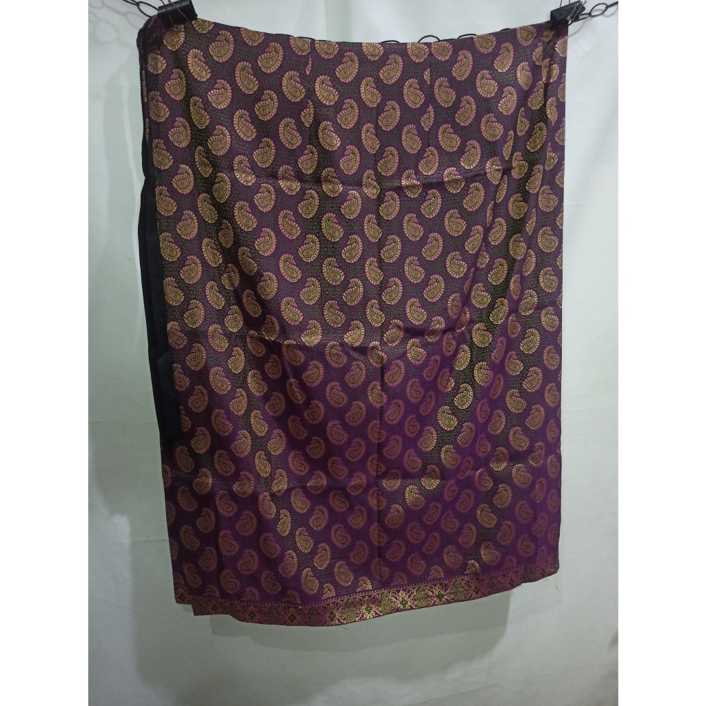 ROK LILIT Tenun Ikat Kediri Ungu Tua