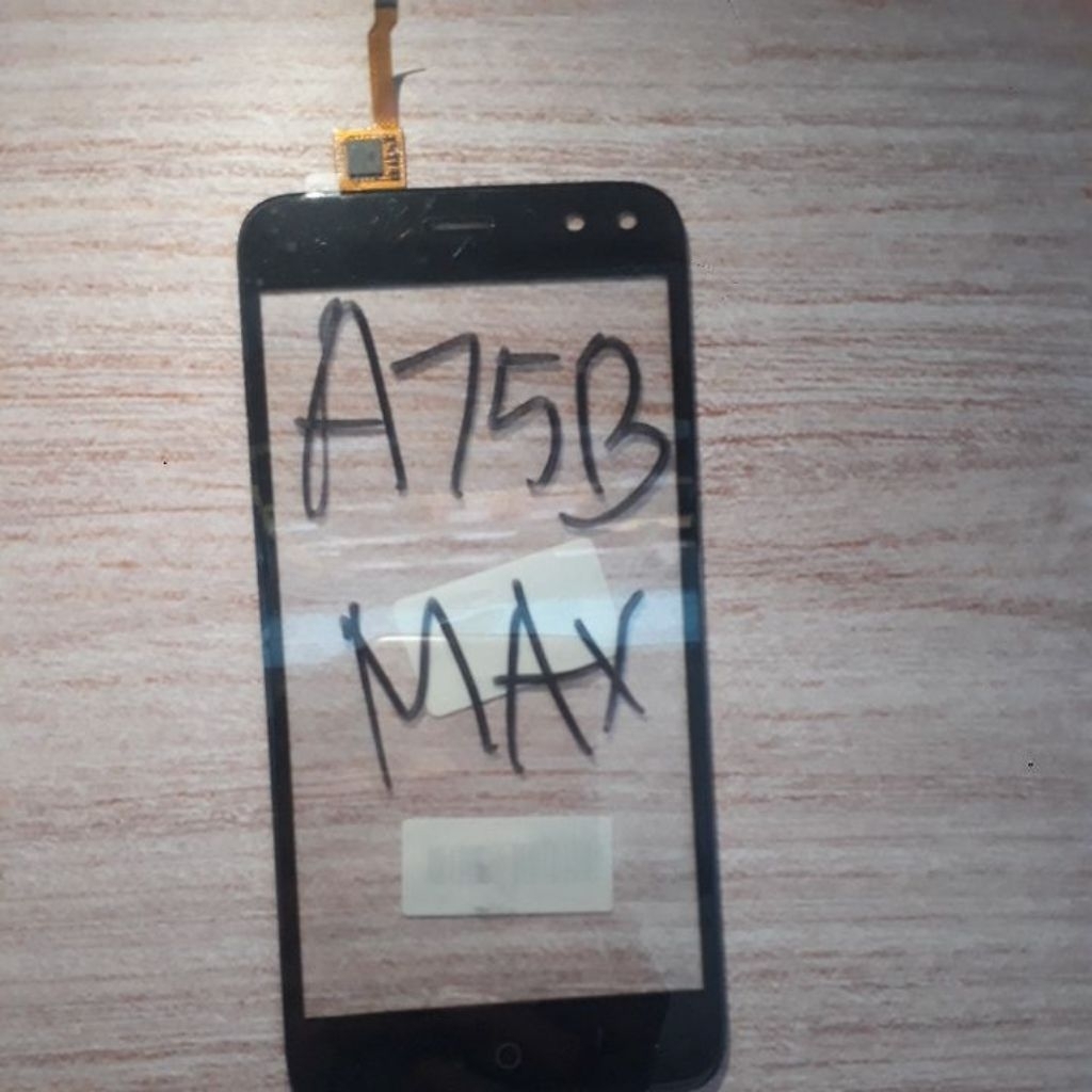 touch screen evercoss A75B MAX/M50 Hitam/ M50A