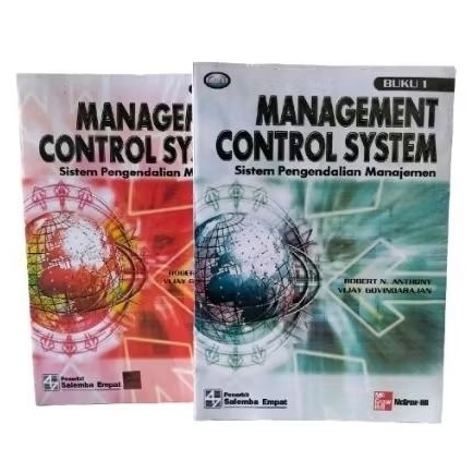 Buku management control system.sistem pengendalian manajemen.jilid 1&2.edisi 11.oleh Robert anthony