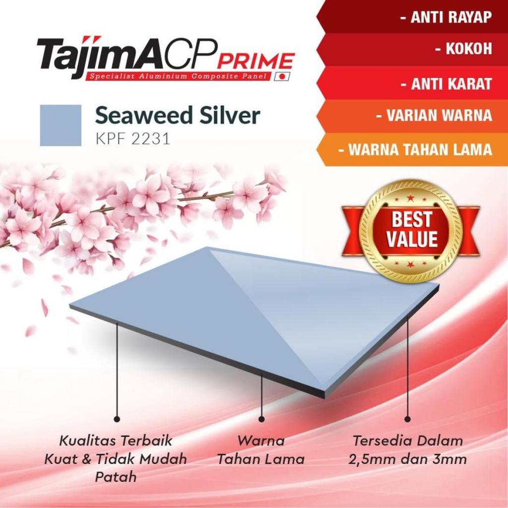 ACP Tajima 3mm Indoor - Seaweed Silver