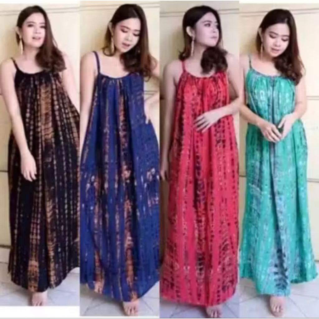 DRESS LOBEK PANJANG/DASTER LOBEK PANJANG BALI ORIGINAL
