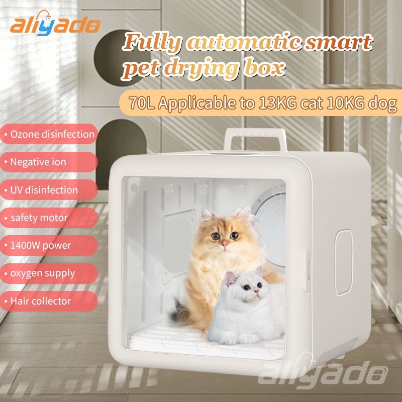 Pet Drying Box Pet Drying Box Bebas biaya kirim Pet Kotak Pengering Peliharaan Pengering Rambut Aliy