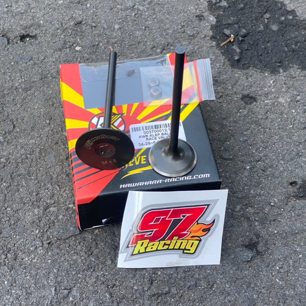 klep kawahara 34 / 29 batang 5,5 dan 5 tiger megapro gl