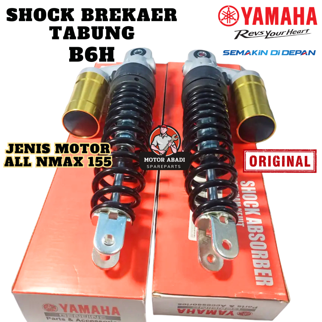 B6H-F2210-00 ORIGINAL Shock Breaker Belakang B6H Yamaha ALL NMAX OLD NEW
