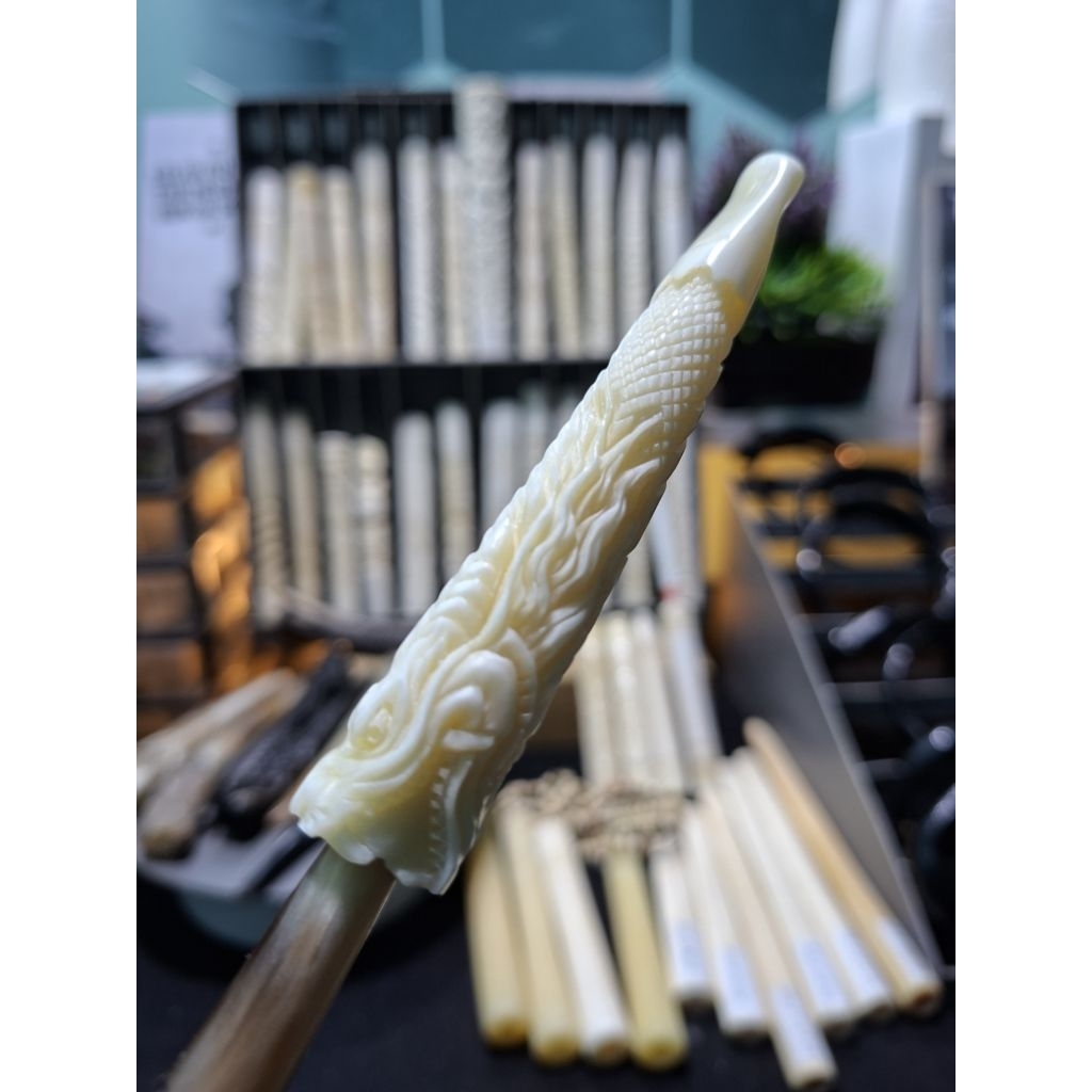 pipa once ukiran naga, bahan dari tulsap impor original, unik dan menarik