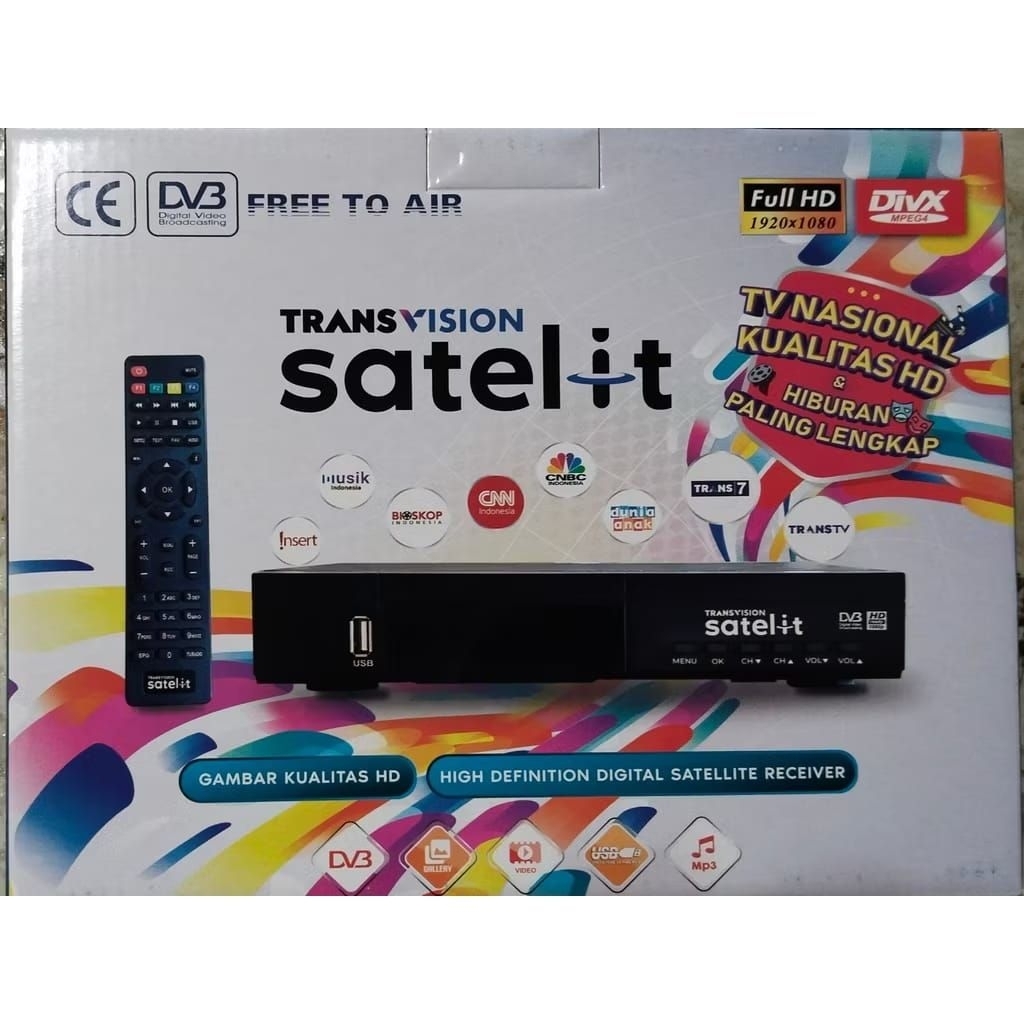 NUSANTARA HD NEW SA+ gratis basic 1 tahun