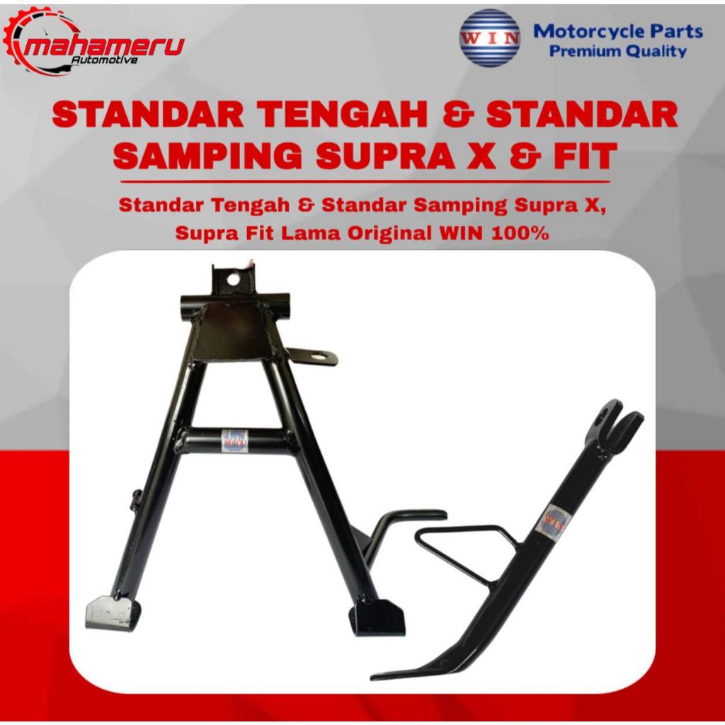 Paket Standar Tengah dan Standar Samping Supra X Supra Fit Lama Original WIN 100%