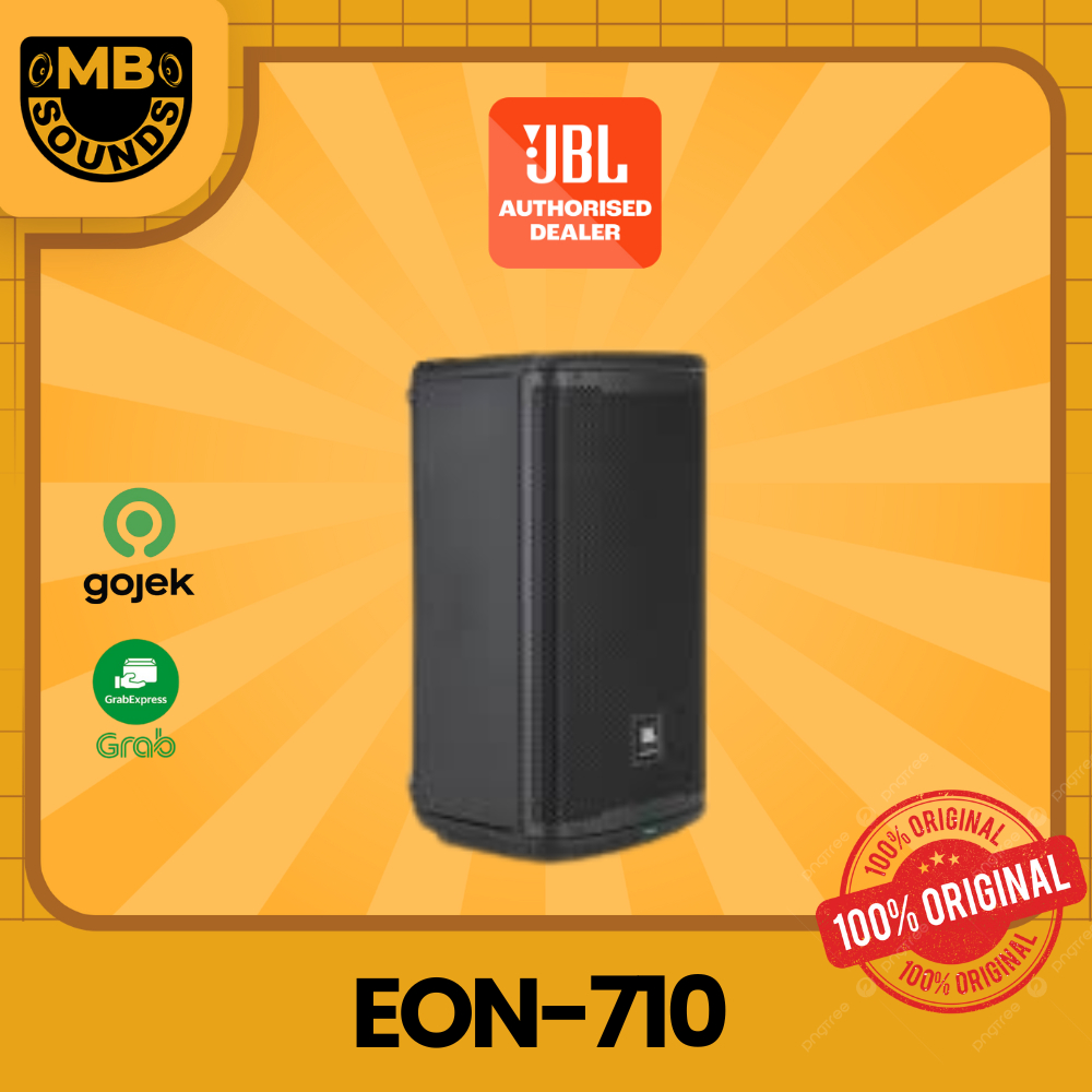 JBL EON710 / EON 710 / EON-710 Active Speaker Speaker PA Aktif 10inch 10" Bluetooth ORIGINAL (Hrg=1p