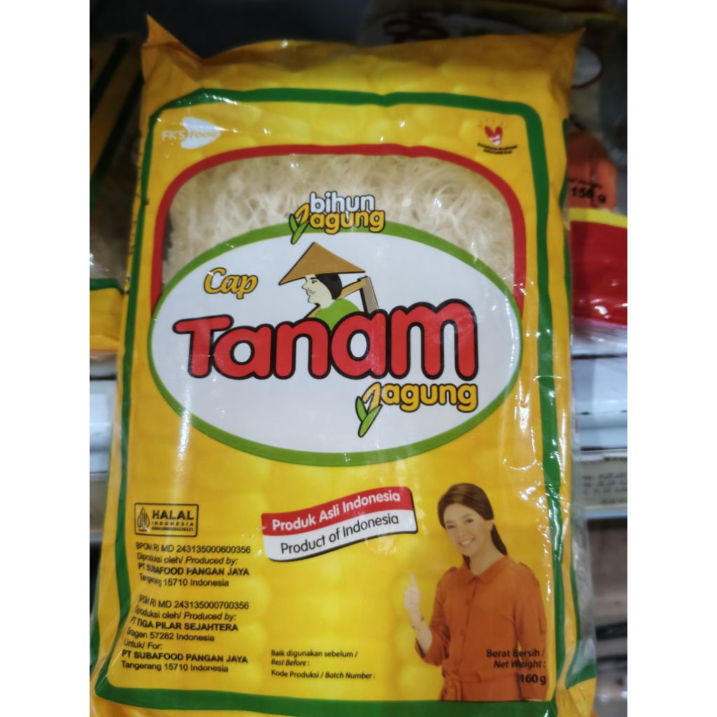 Cap Tanam Jagung Bihun Jagung 160 gr