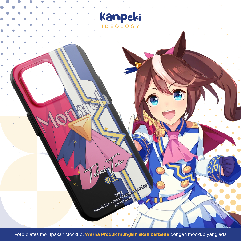 Phone Case Tokai Teio Uma Musume All Type Semua Merk & Tipe Handphone