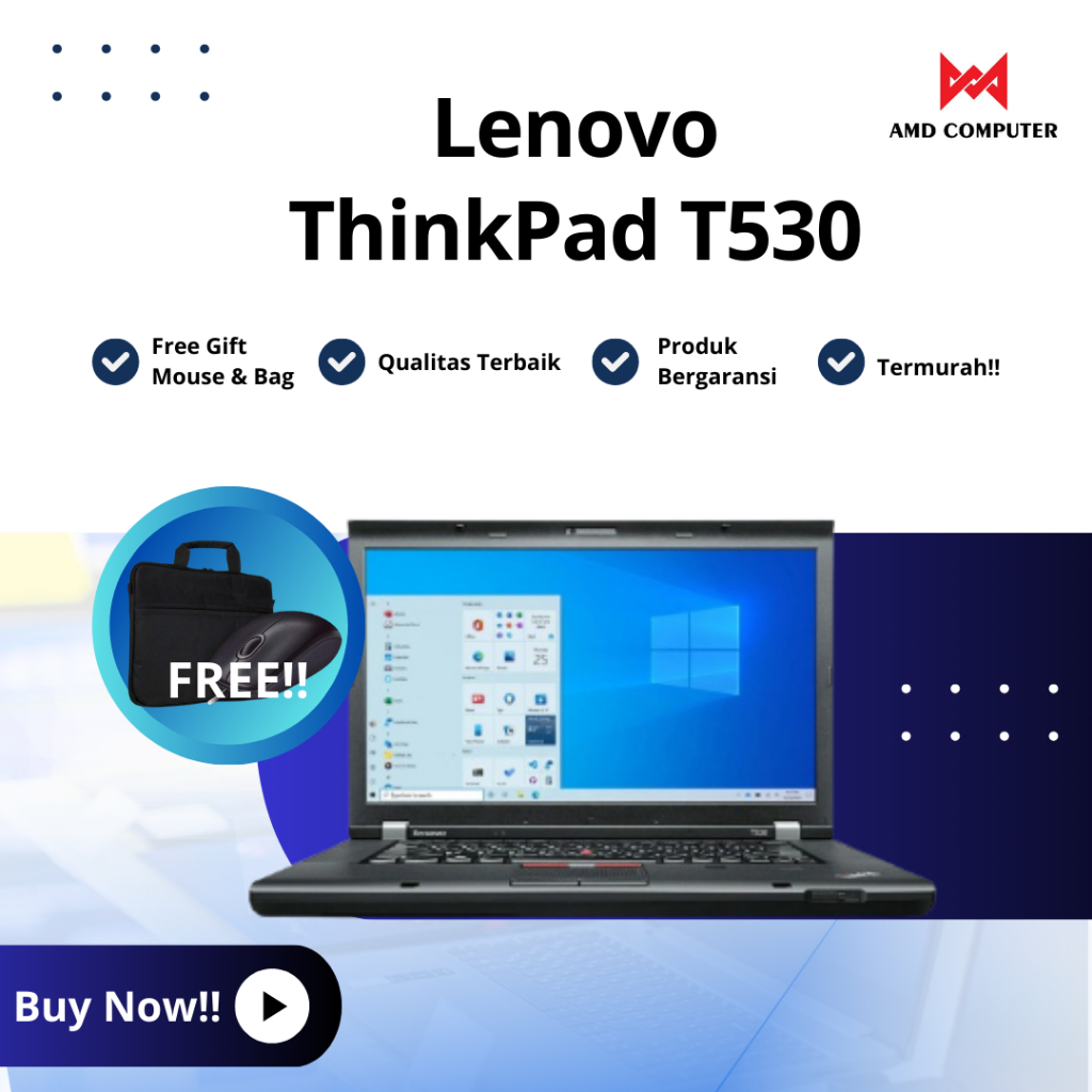 Lenovo thinkpad T530 i7 gen3 8gb