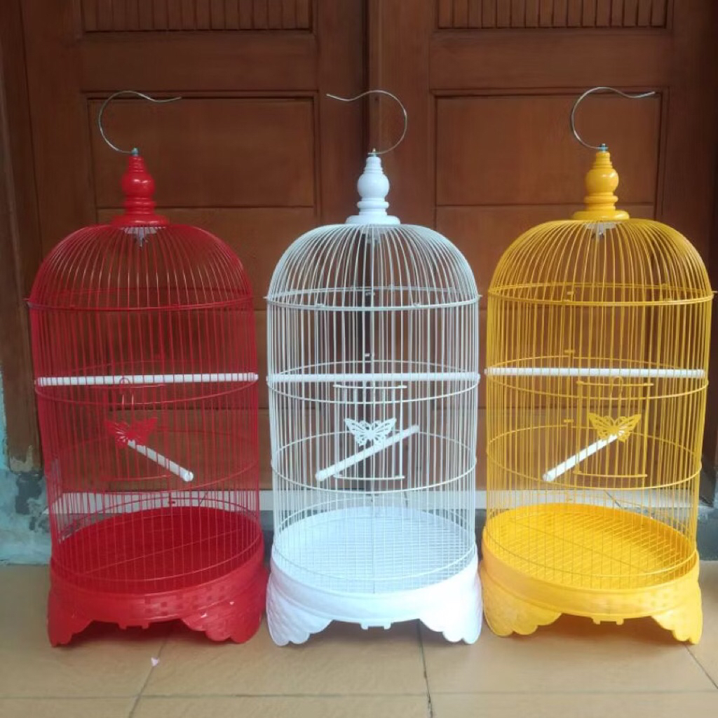 KANDANG BESI LOVEBIRD MERK BOOM/BOOM BESI LOVEBIRD DIAMETER 33CM