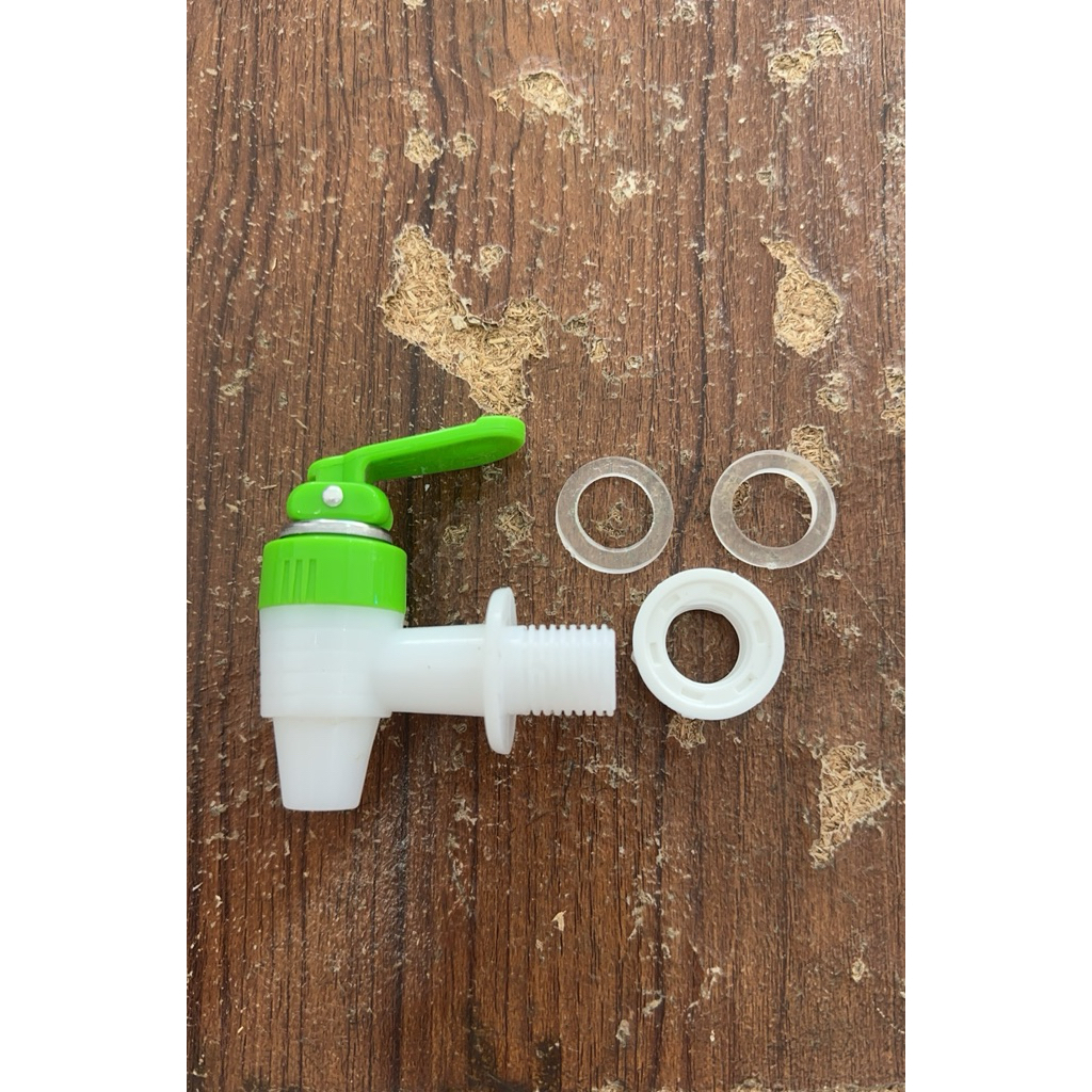 Kran Dispenser/Galon Keran Plastik Taps Keran Air Minum Pencetan Galon Seal Dan Mur
