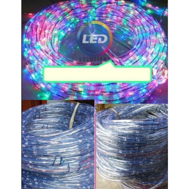 Lampu LED Odong-odong 1 roll = 5 meter (DC pakai Aki, Bisa juga Listrik kalau pake Travo)