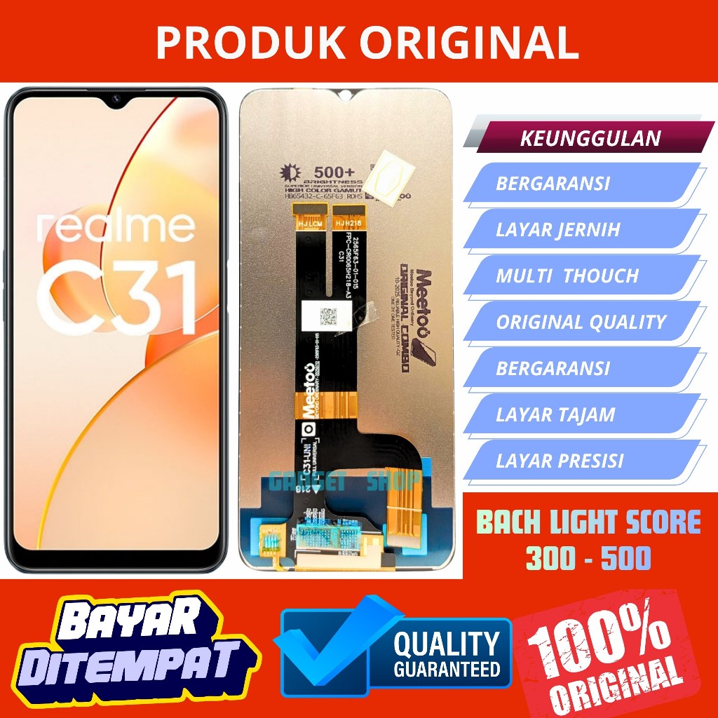 LCD REALME C31+THOUCSCREEN ORI NEW