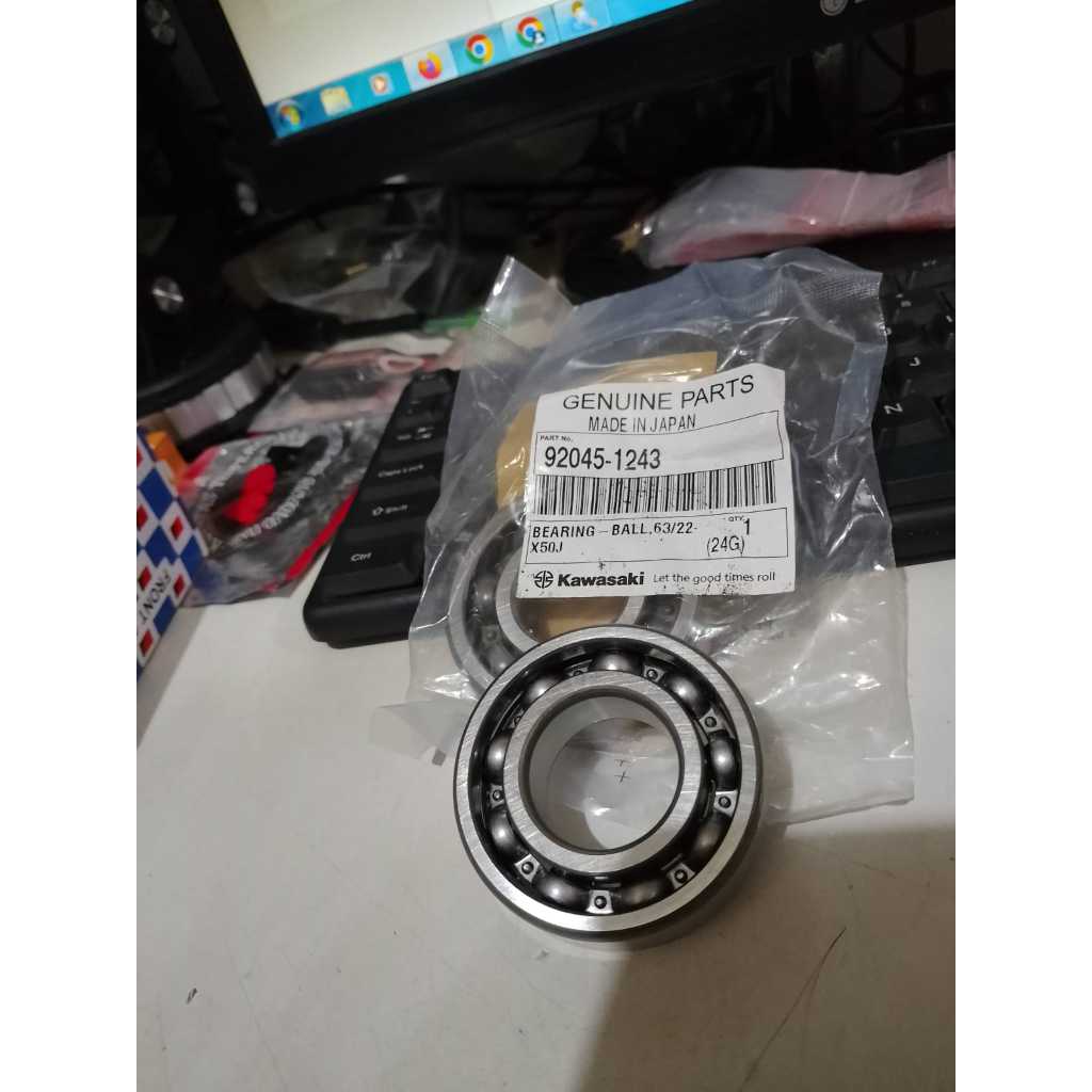 LAHER BEARING KLAKER KLAHER KRUK AS 63/22 NINJA R SS RR ORIGINAL LAHER BEARING LAKER KRUK KREK AS NI
