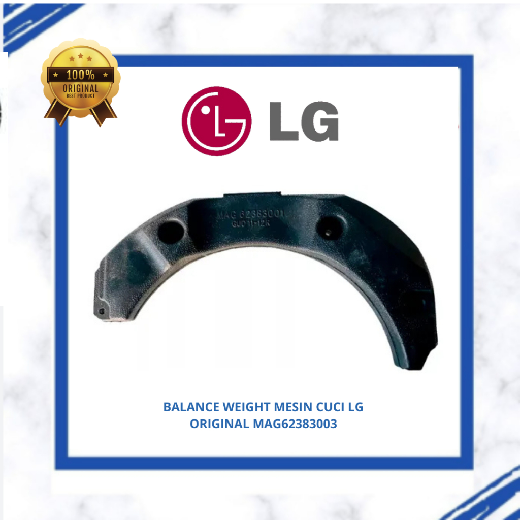 BALANCE WEIGHT MESIN CUCI LG FC1207N5W FC1208N5W ORIGINAL MAG62383003