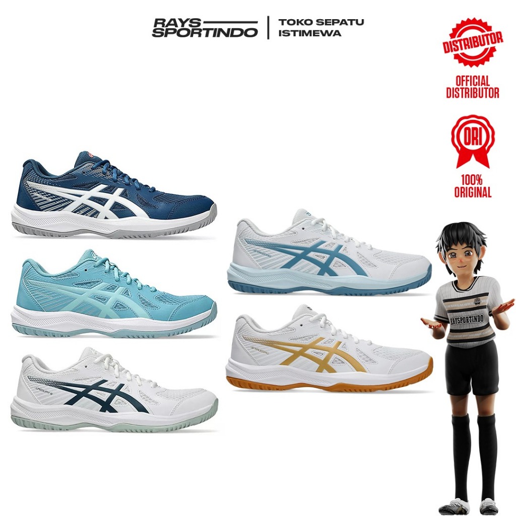 SEPATU INDOOR ASICS UPCOURT 6 ORIGINAL