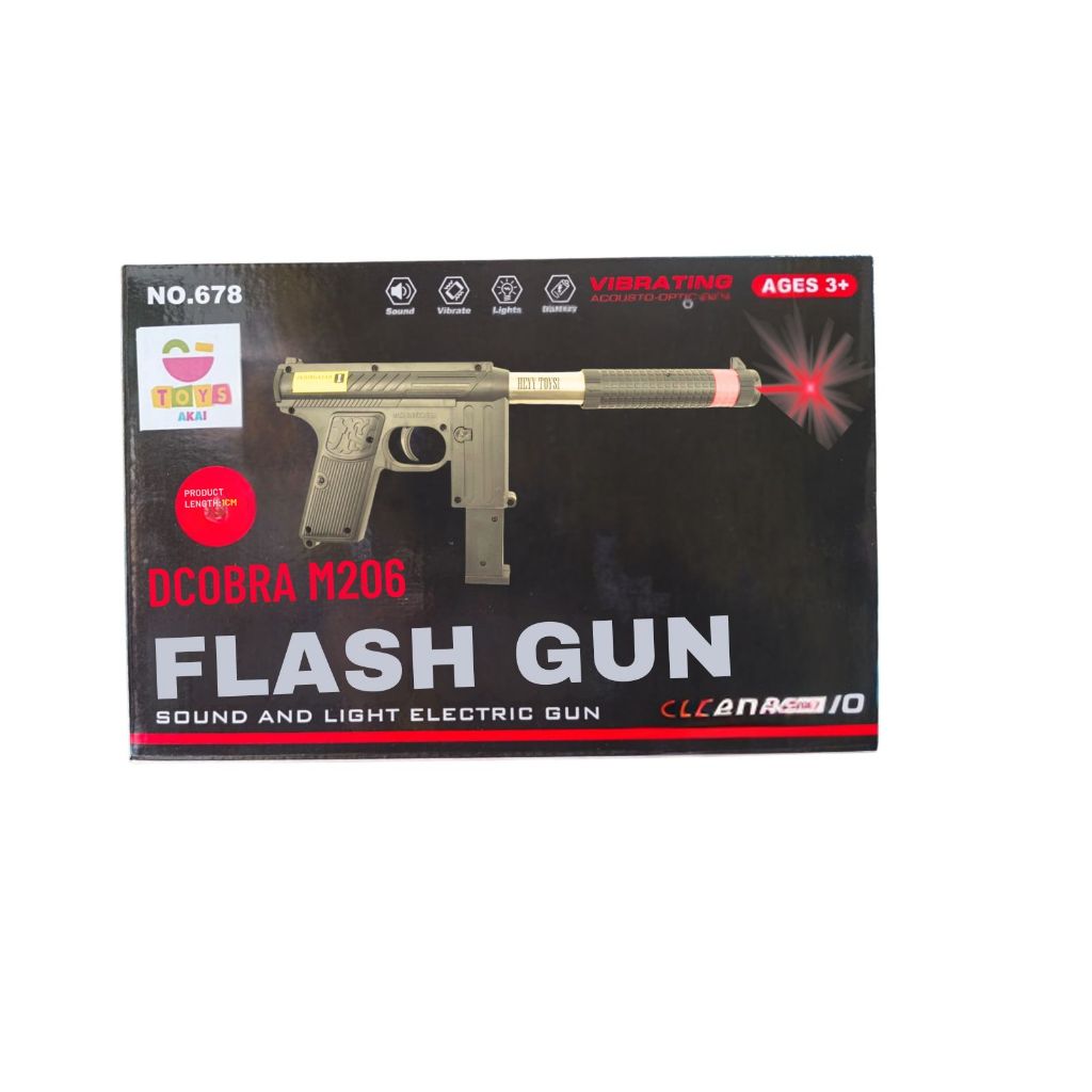 [dcobra m206] Tembakan Anak M206 Mainan Pistol Infrared GUN