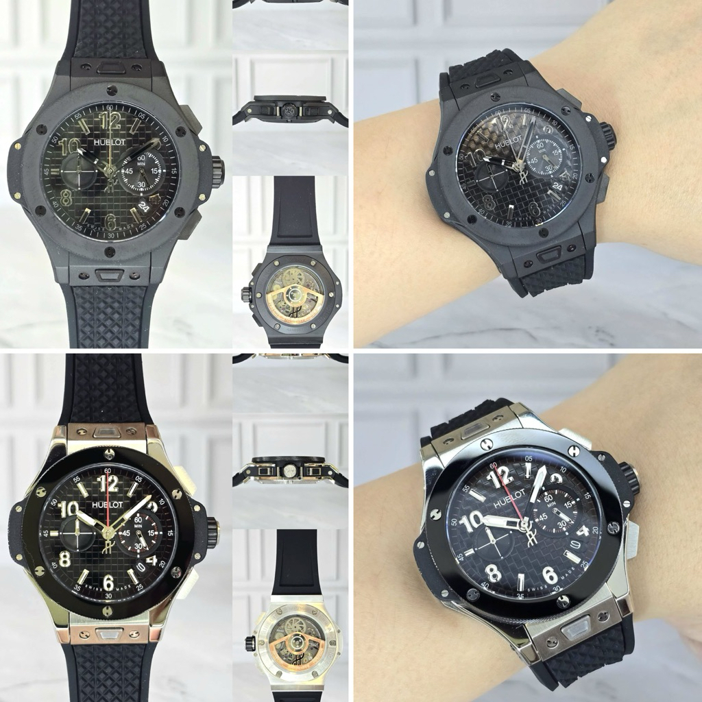 JAM TANGAN PRIA HUBLOT BIG BANG 20TH ANIVERSARY RUBBER