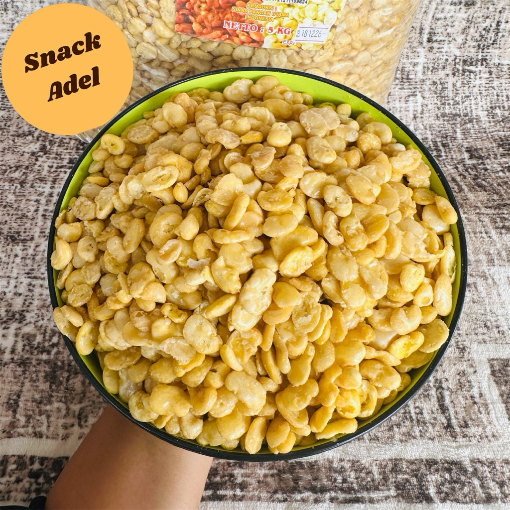 Kacang Bogor/ Kacang Bogor Kupas Premium Gurih Asin Asli Bogor 250gr-500gr