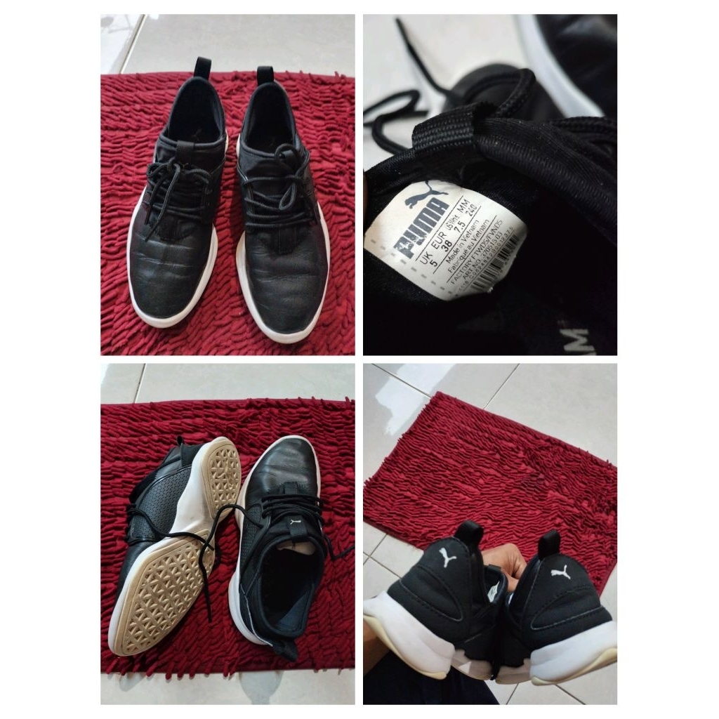 Sepatu Preloved Second Original Puma Dare Lace Women Size 38
