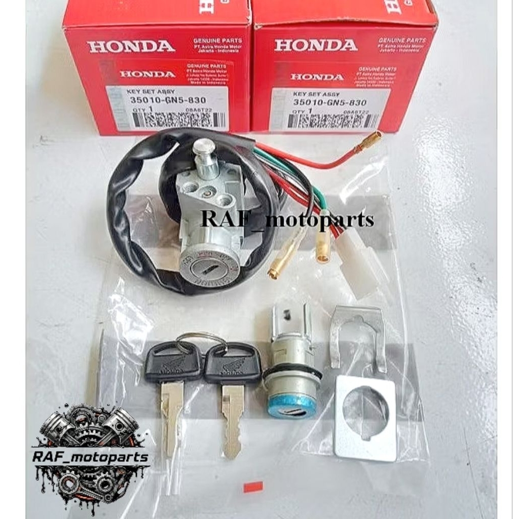 Kunci kontak honda grand, grand astrea legenda, kunci kontak + jok grand astrea GN5