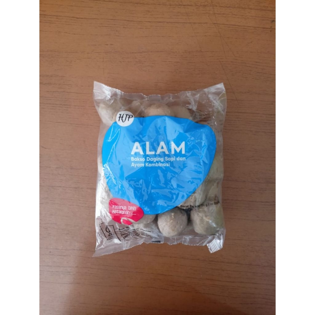 Baso Alam Urat Jumbo (HJP) Bakso Daging Sapi dan Ayam Kombinasi isi 25 butir