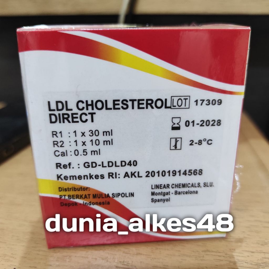 Reagen LDL Kolesterol Direk / Cholesterol Direct 1x40 ml Glory