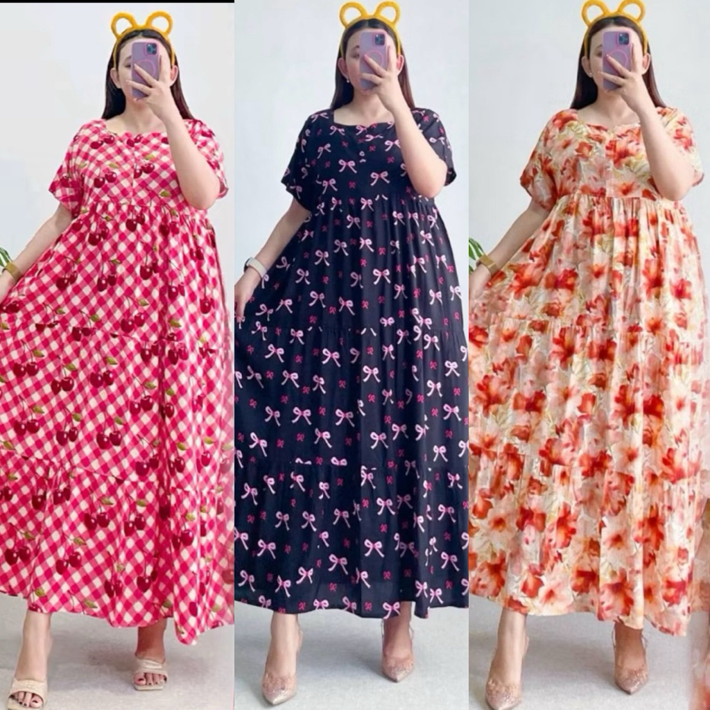 New Collection Dress Daster Yuki Bumil Busui Friendly Rayon Viscose Premium