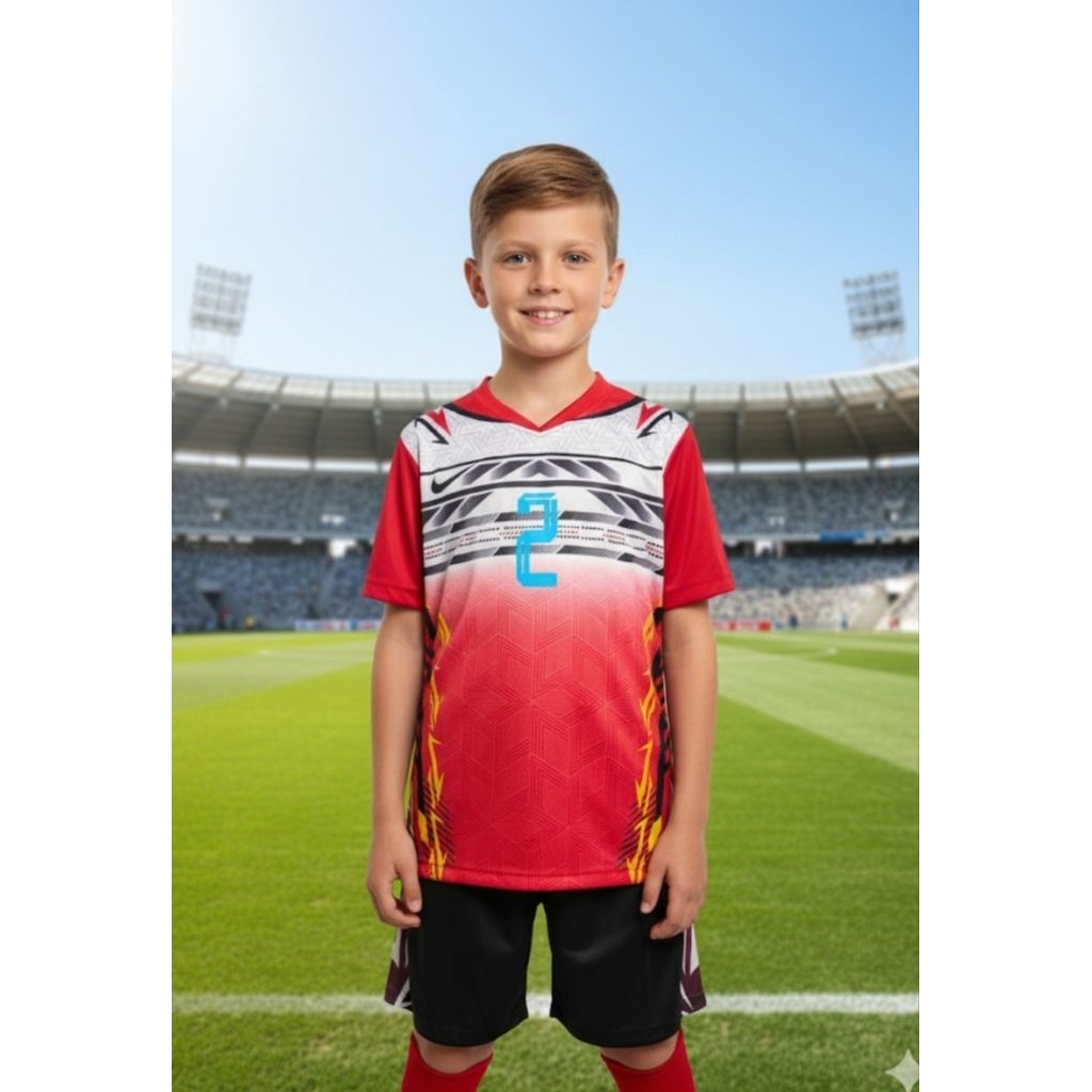 Baju futsal anak anak // Stelan futsal anak isi 12 pcs Lusinan