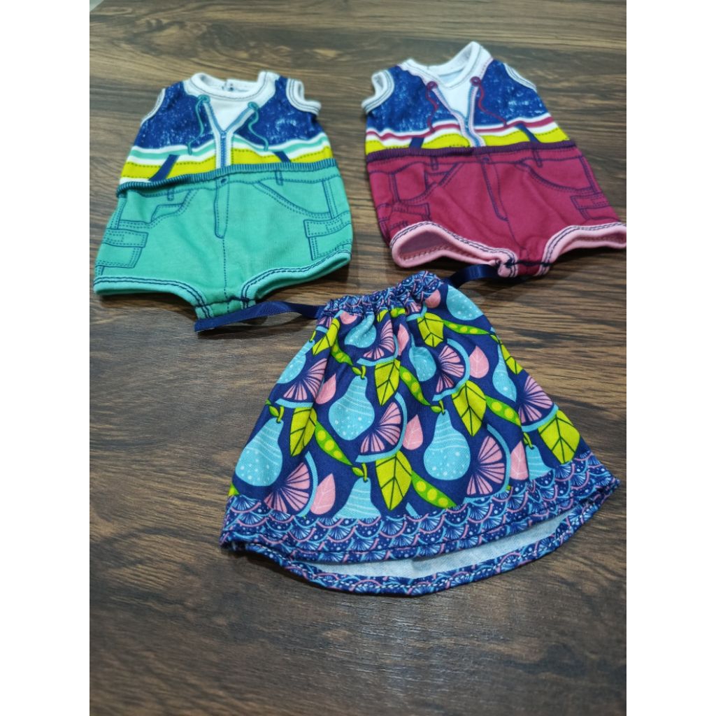 aksesoris,baju baby alive,melchan original