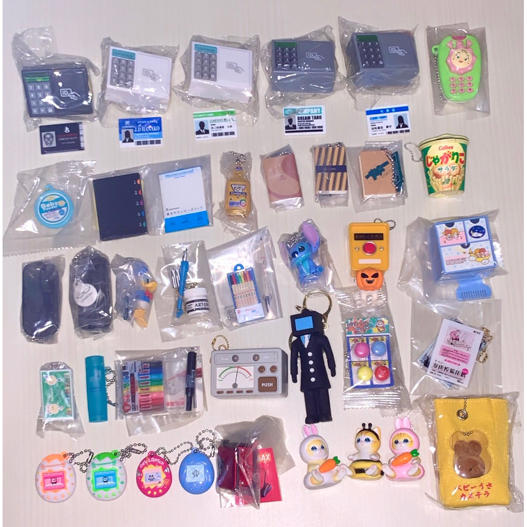 update (20 Maret) trinkets gotochi gachapon gashapon aikatsu aoi sora ichigo akari gacha cosmetics m