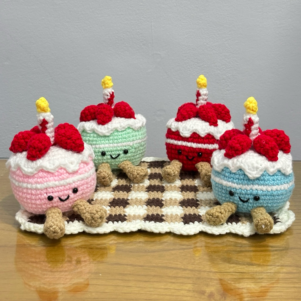 Jellycat Crochet Bag Charm | Keychain Rajut Jellycat