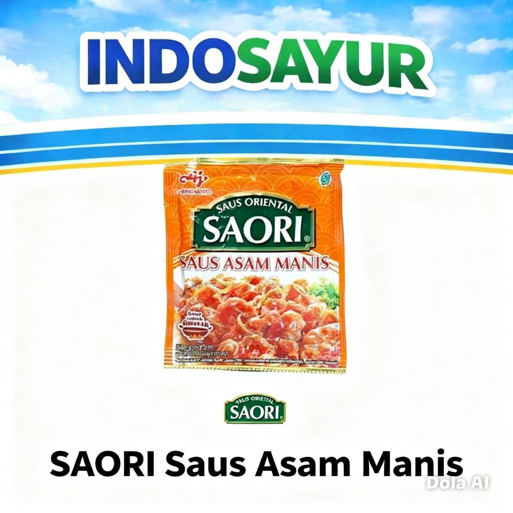 Saori Saus Asam Manis 23 ml / SAOS ASAM MANIS