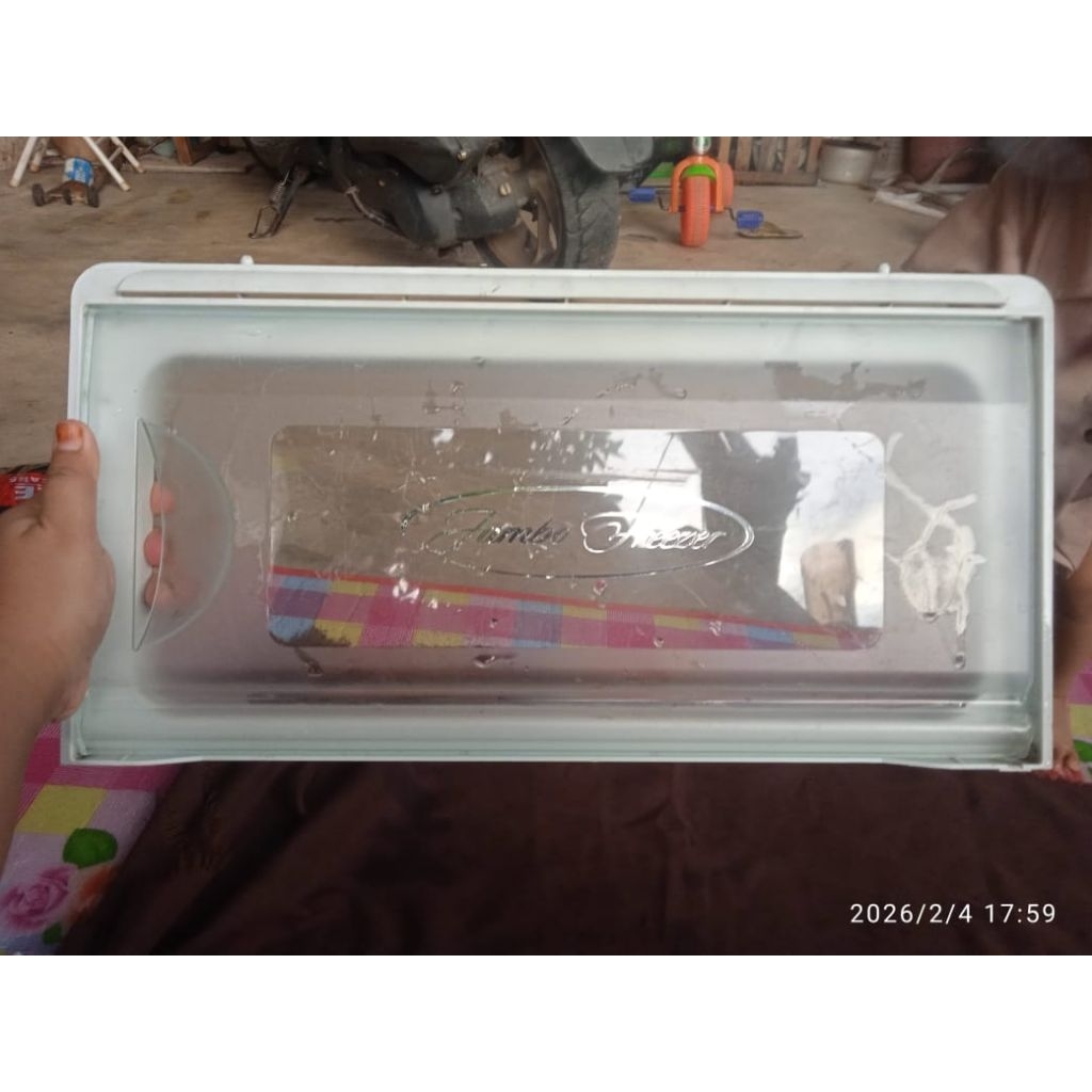 TUTUP FREEZER KULKAS POLITRON 1 PINTU