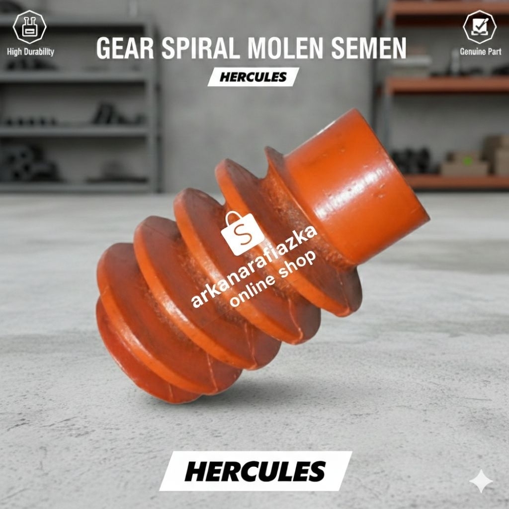 Sparepart Molen Cor Semen Gigi Spiral Molen