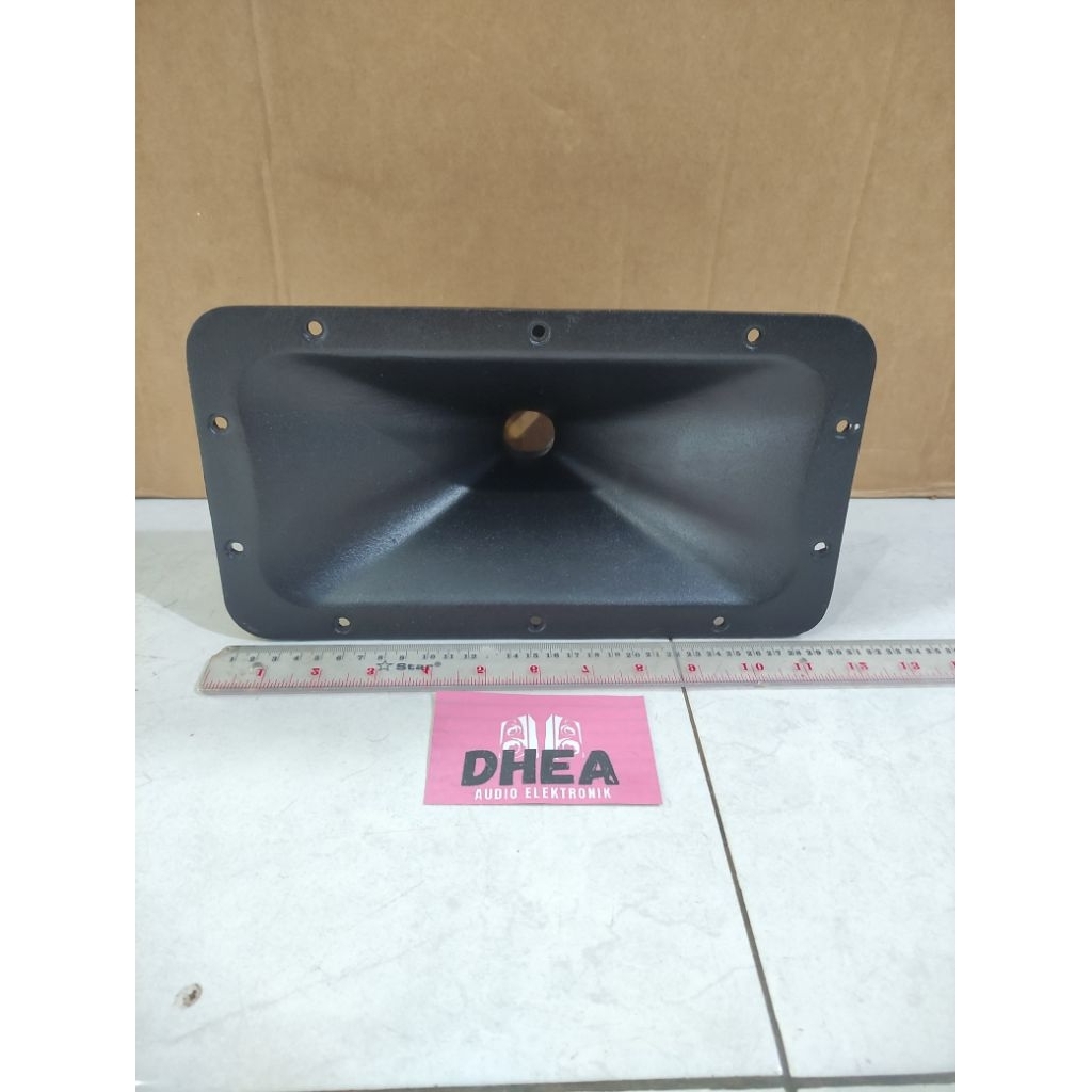 Horn Tweeter Corong Twiter Besi Cor 30x16cm model JBL Multi Bisa Drat Bisa Baut Besi Tebal