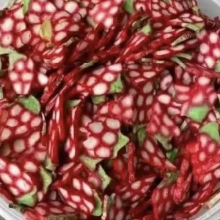 kelempang/ kerupuk anggur mentah khas palembang 1kg