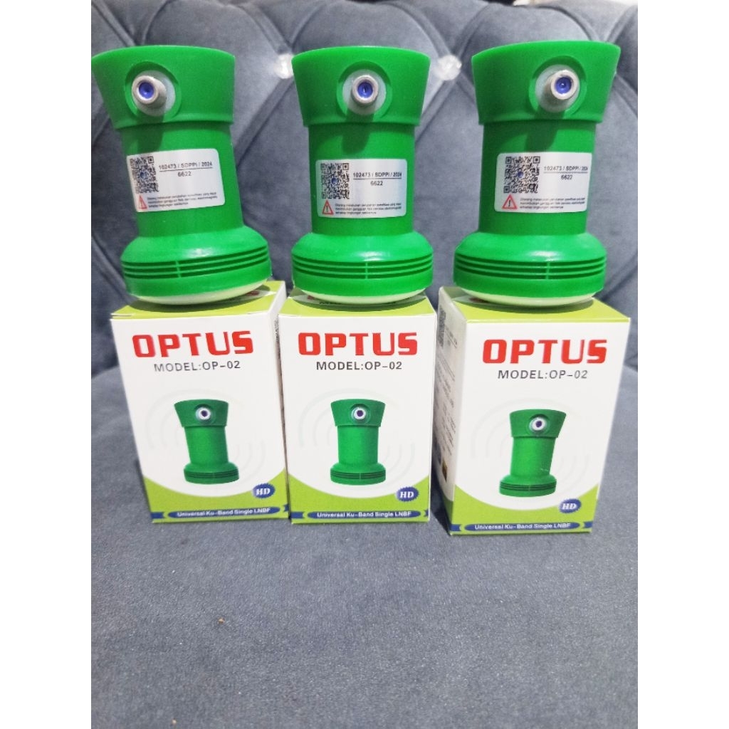 3 pcs LNB Optus Single Kuband Parabola mini