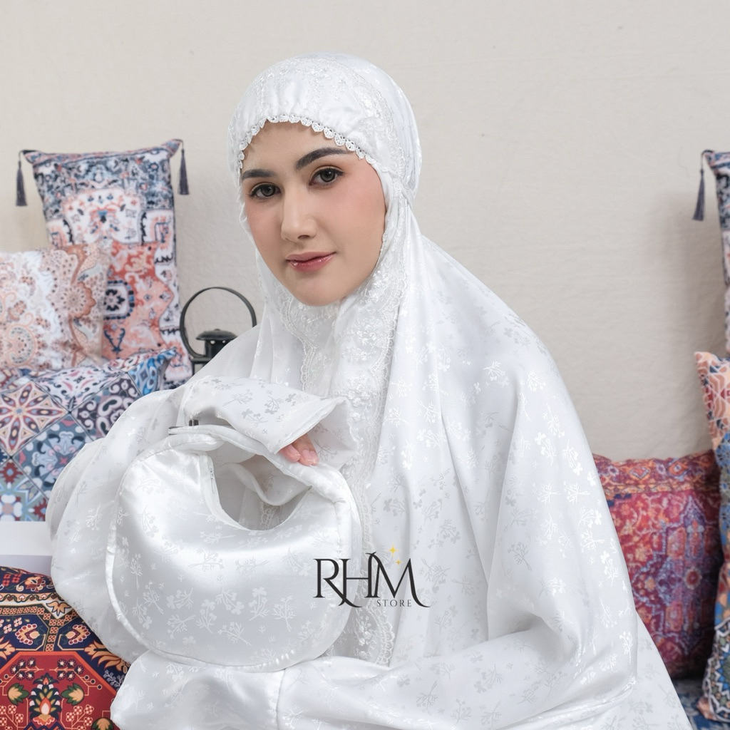 RHM - Mukena Terusan Silk Jacquard