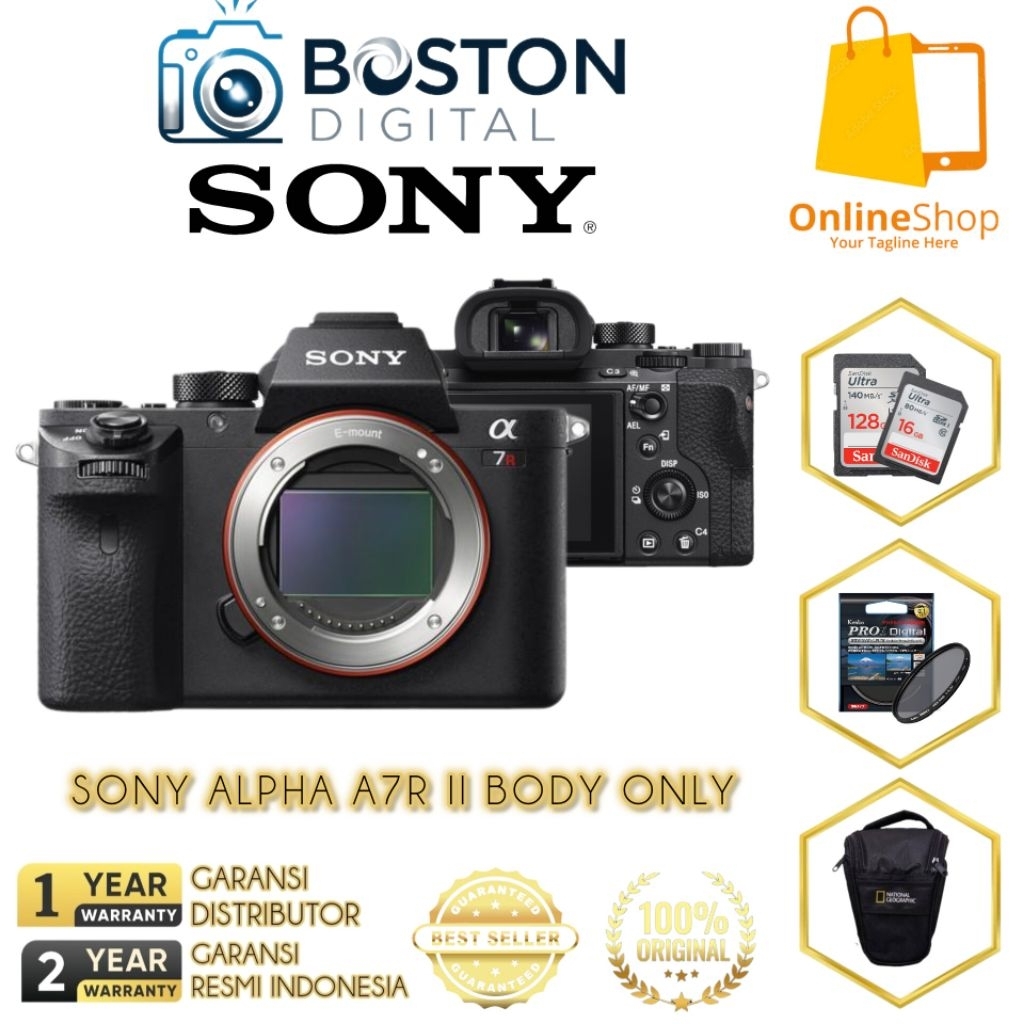 SONY A7R II BODY ONLY / SONY A7R MARK II BODY ONLY