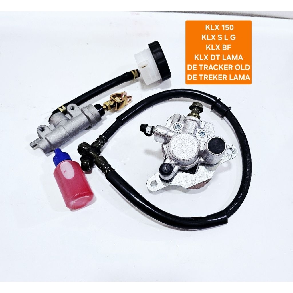 KALIPER BELAKANG PALA BABI KLX 150 KLX S L G KLX BF KLX DT LAMA DE TRACKER TREKER LAMA SET KAMPAS BA